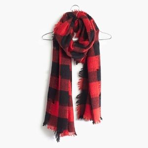 ✨HP!✨Madewell Open Weave scarf in Buffalo Check